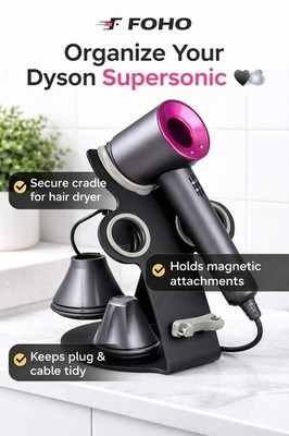 Für Dyson Magnethalter Anti-Drop Überschall Haartrockner Ständer Halterung UK