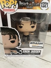 Funko Pop! Vinyl: Attack on Titan - Eren Jaeger - Amazon (Exclusive) #1321