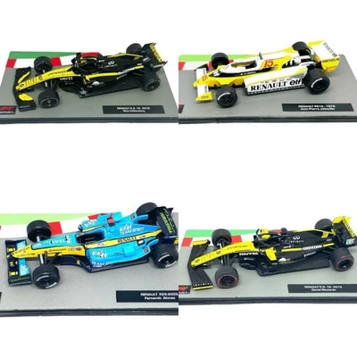 ALTAYA Renault F1 Model Cars - Various Renault F1 Models - 1/43 scale Model F1 Cars