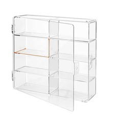 1/64 Scale Diecast Cars Display Case Storage Box for Hot Wheels 8 Car Organizer