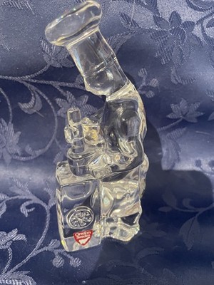 Orrefors Glas-Skulptur Koch Vintage