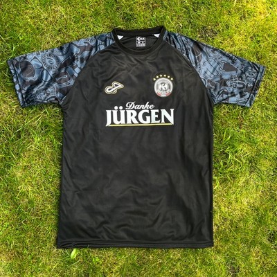 Klopp Heavy Metal Reds Liverpool Fußballtrikot - Herren XL - seltenes Sammlerstück