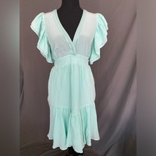 Guess by Marciano Silk v neck summer dress