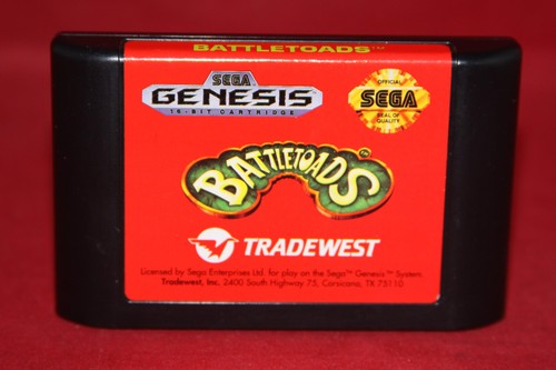 Battletoads (Sega Genesis, 1993) Authentic Game Cartridge, CIB Complete - Picture 3 of 7