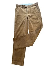 Brooks Brothers Brown Corduroy Dress Pants Size 33x32 New 
