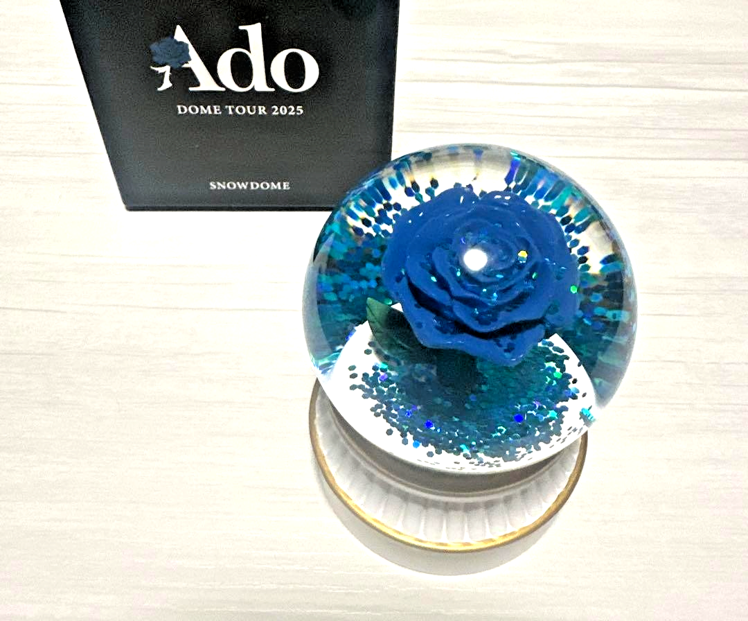 Ado DOME TOUR 2025 VIP Bonus Brooch & Snow globe Set of 2 YODAKA
