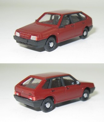 WAZ-2109 LADA SAMARA 1500 VAZ UdSSR -Kirsche - 1:87 H0