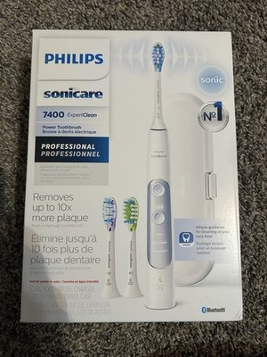 Philips Sonicare ExpertClean 7400 Bluetooth Electric Toothbrush White
