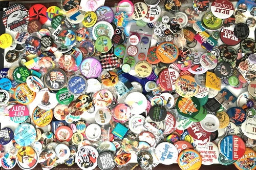 375+ Vintage Costume to Fashion Jewelry HUGE Lot Brooch Pin Pinback Button Group