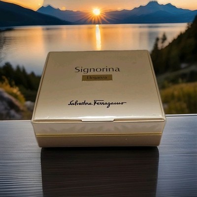 Salvatore Ferragamo Signorina Eleganza 0.17 Oz EDP, 1 Oz Body Lotion NIB Sealed