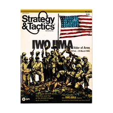 SPI Strategy & Tactics #92 w/Iwo Jima Mag VG+