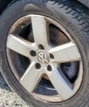 2009 Jetta Oe Wheel Vin J 8th Digit 5x112mm 16x6-12 5 Spoke Wide Spoke 2009 Jetta Oe Wheel Vin J 8th Digit 5x112mm 16x6-12 5 Spoke Wide Spoke