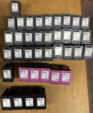 LOT OF 38 GENUINE HP 61XL 64 64XL 67 67XL BLACK TRI-COLOR EMPTY VIRGIN