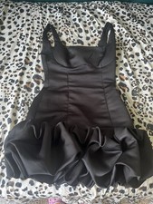 Puffy Bottom Dress Women's No Sleeves Extra Small Fashion Nova Black