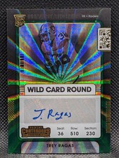 2021 Panini Contenders #286 Trey Ragas Rookie Ticket Wild Card Round Auto