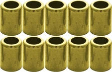 Brass Ferrule for Air and Water Hose 7328 1/4" ID/.656 ID/1.000 L/.437 P 10-Pack