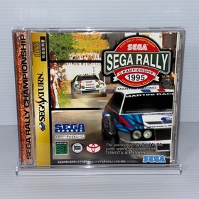 Sega Rally Championship  GS‑9047 SEGA SATURN Japanese  Retro Game w/ Spine Card
