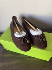 Sam Edelman Flora Ballet Flat 6M Cafe Noir/Brown