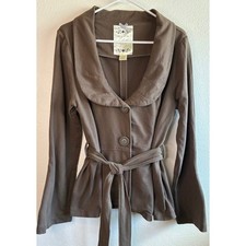 Nick & Mo 2 Button Jacket Oversized Collar Be...