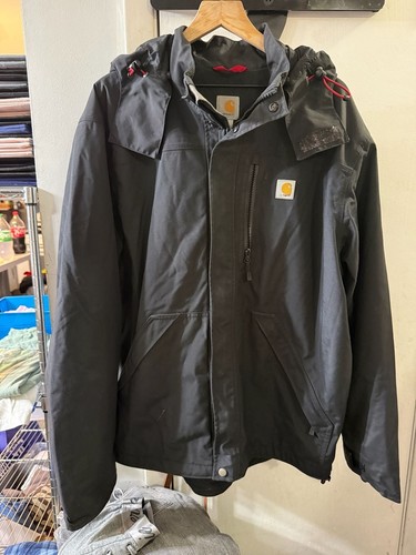Carhartt Storm Defender Shoreline Waterproof Breathable Hooded Jacket