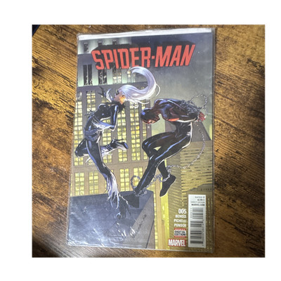 Marvel Spider-Man #5 Brian Michael Bendis Sara Pichelli Justin Ponsor Black Cat
