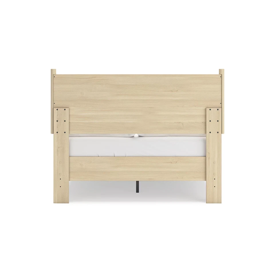 Cabecero de panel completo Signature Design by Ashley Cabinella, tostado Foto 3 de 4