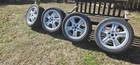 JAGUAR PENTA ALLOY WHEELS 4 18 INCH 8J XJ6 XJ8 XJR 1994 2002