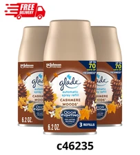 Glade Automatic Spray Refill, Air Freshener for Home and Bathroom, Cashmere Wood