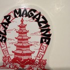 Vintage 90’s “SLAP Magazine - Chinatown Tower Tigers” Red Skateboarding Sticker — photo 3