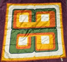 Vintage TOTES Rain Scarf 27  Square READ 