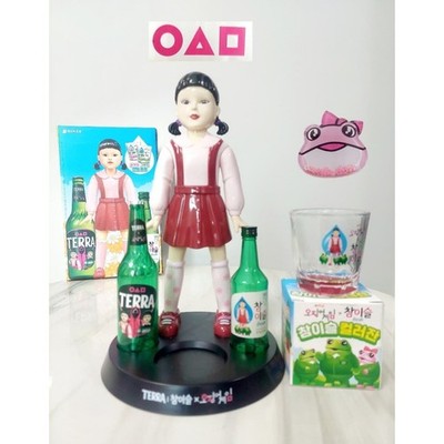 Squid Game 3 Younghee Puppe Ver.2 Jinro Soju Trinkspiel Figur Spielzeug...