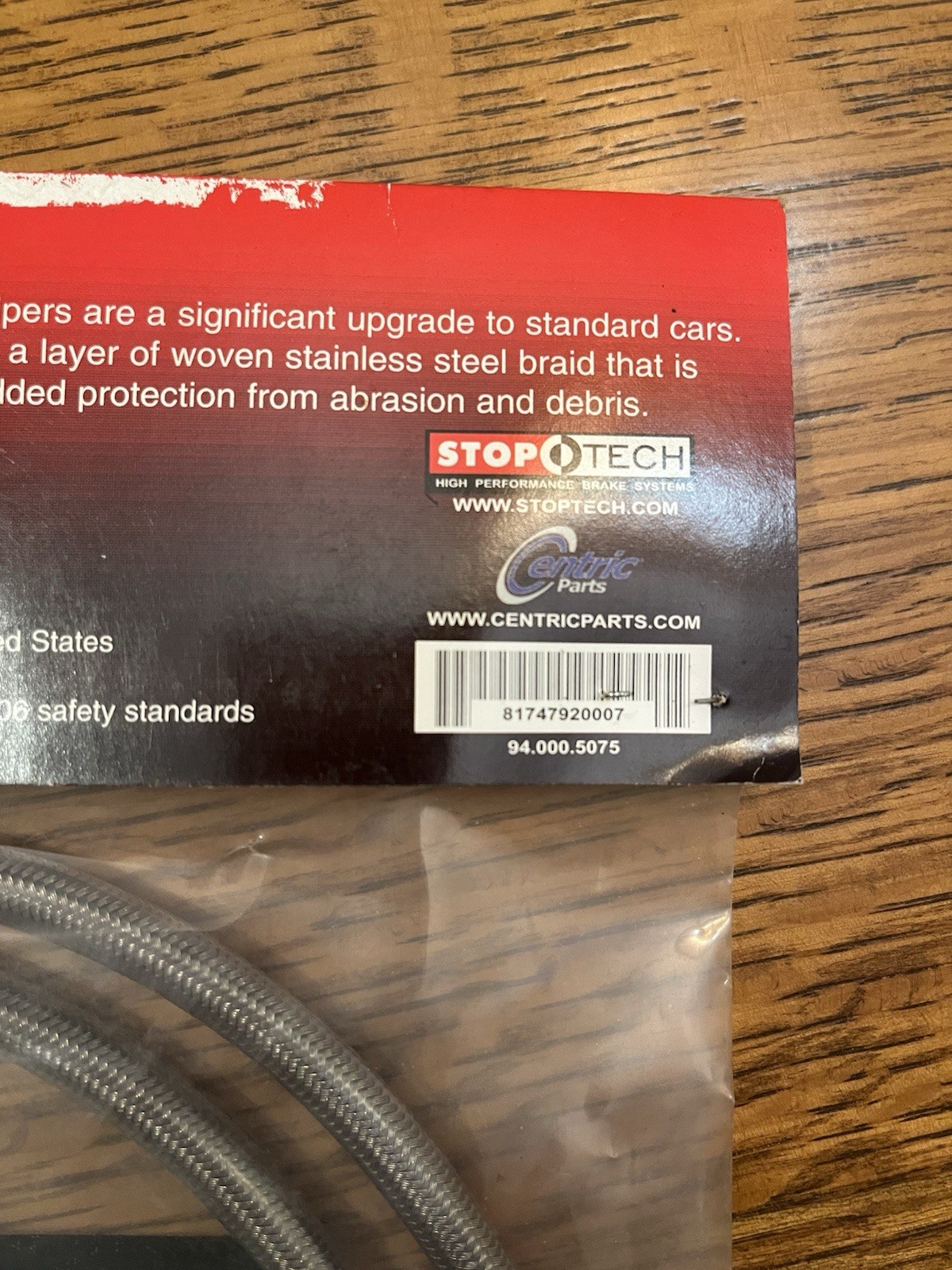 Ferrari 348 Stop Tech Stainless Steel Brake Line Kit Front/Rear New In Package!!