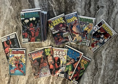 DEADPOOL. 69 ISSUE LOT. COMPLETE SET. MARVEL COMICS.