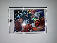 2025 Panini Absolute Jason Kelce #22 SSP HORIZONTAL KABOOM!💥EAGLES