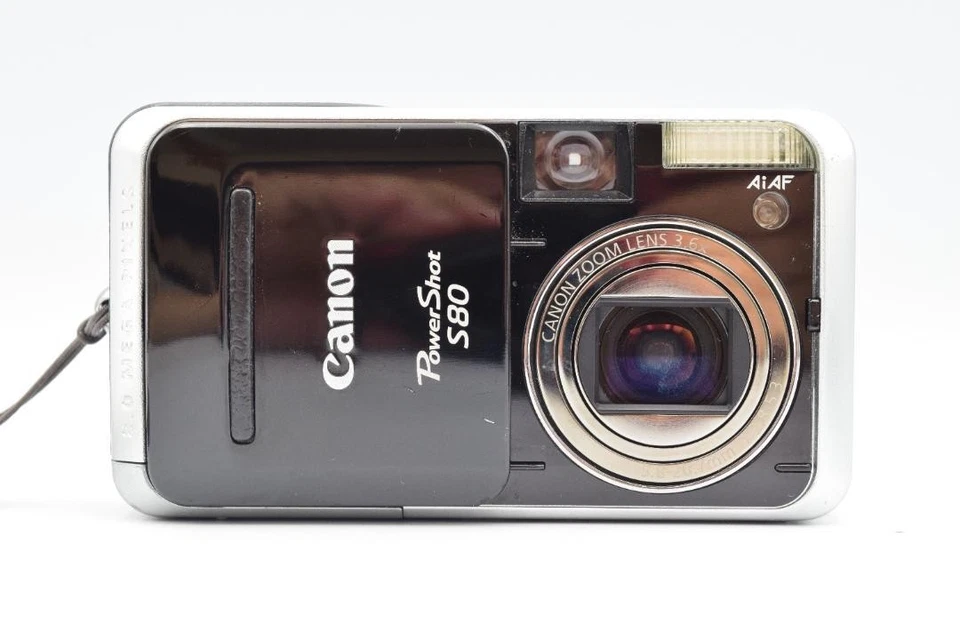 Cámara digital Canon PowerShot S80 8 megapíxeles zoom lente cargador incluido Foto 2 de 4