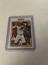 Nick Kurtz 2025 Topps Archives Rookie 2005 Design Oakland Athletics
