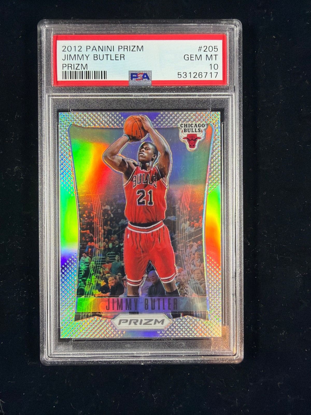 2012 Panini Prizm Silver 1st Year Jimmy Butler RC PSA 10