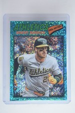 Brent Rooker [Aqua Sparkle Chrome] #103 2026 Topps Heritage