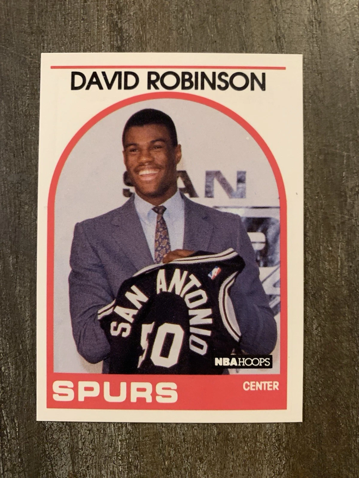 David Robinson trading card