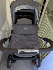 Silver Cross Grey Pioneer Pram and Pushchair Set