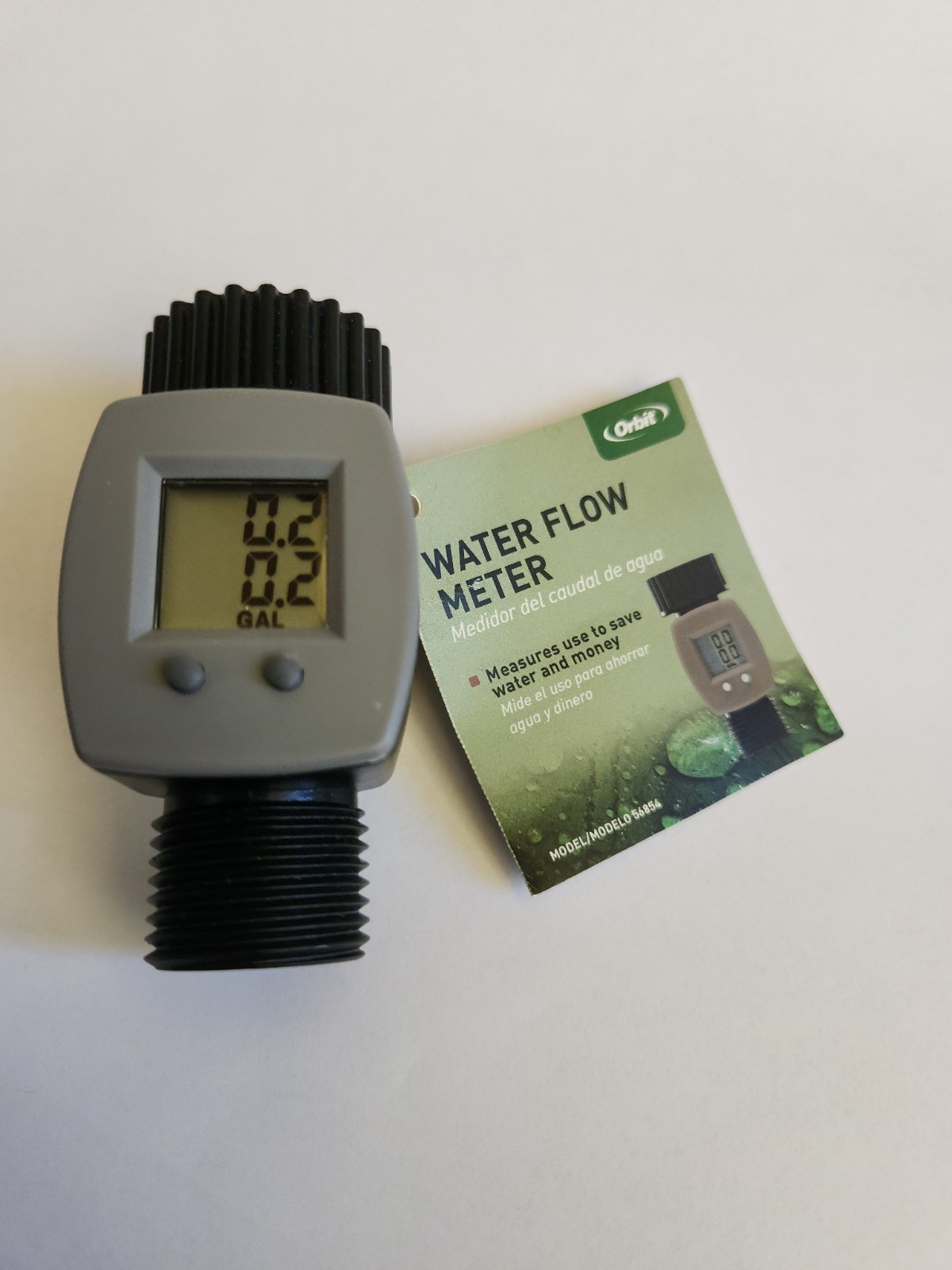 Orbit Digital Water Meter for garden hose