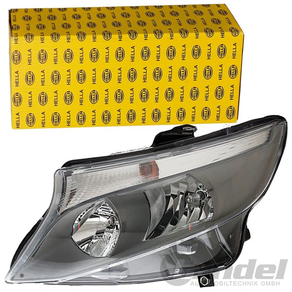 Hella FF Halogen Scheinwerfer H15 H7 Links Passend FüR Mercedes Marco V-KLASSE V-image