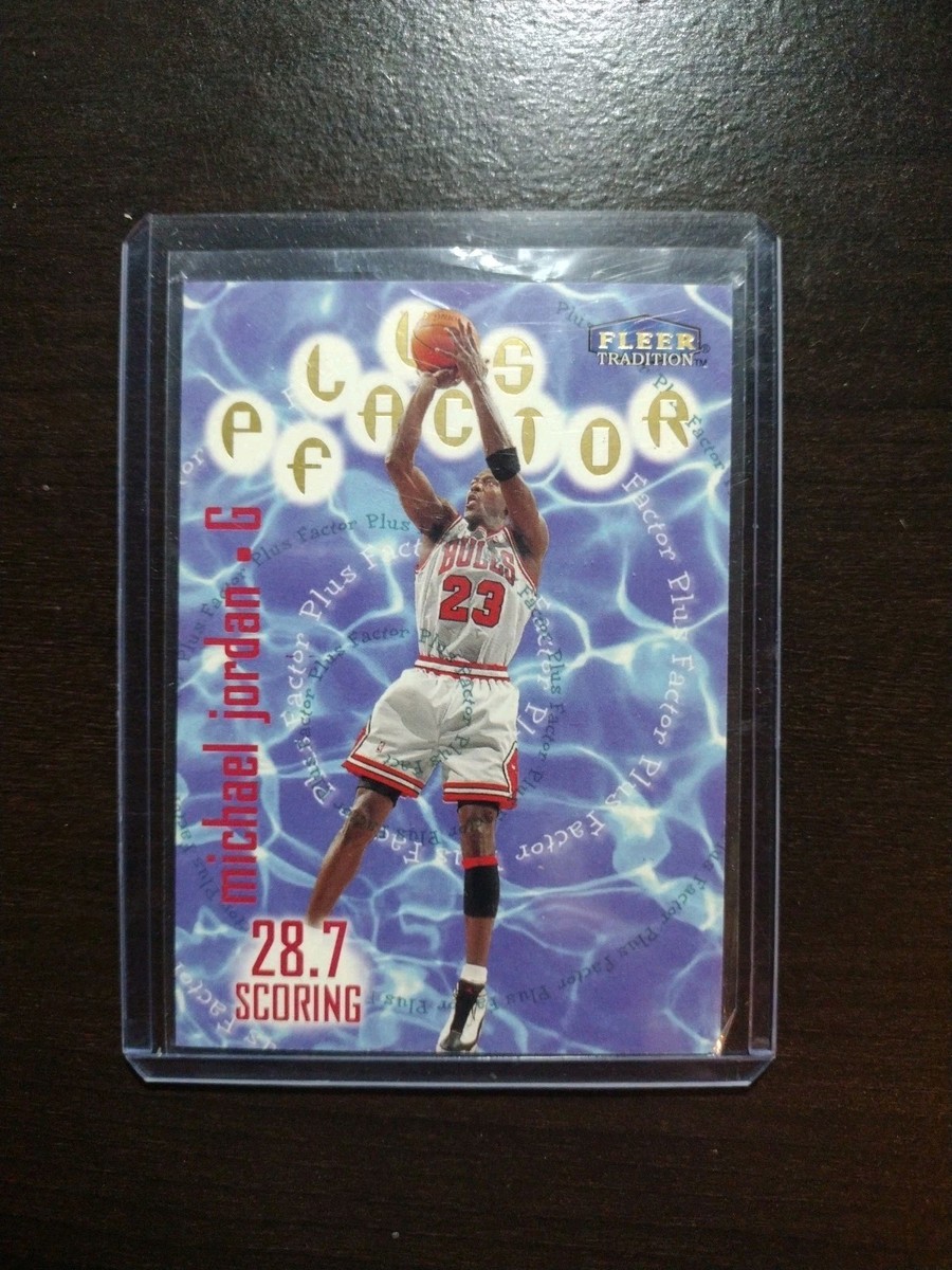 1998-99 Fleer Tradition Plus Factor Michael Jordan #142 | eBay