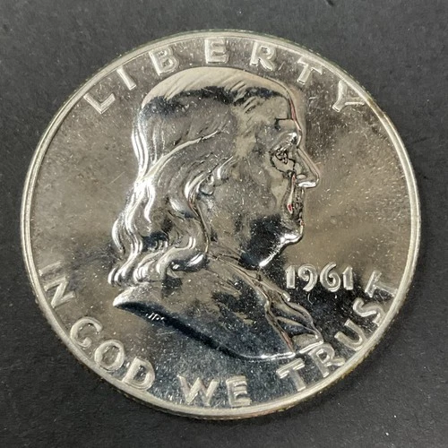 1961 Proof Franklin Half Dollar 90% Silver