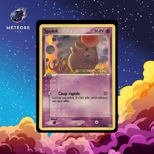 Carte Pokémon Spoink 66/106 Reverse Ex Emeraude Française