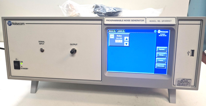 NoiseCom Maurey UFX9957 UFX7000 Ser Pgm Noise & Interference Generator to 1-GHz