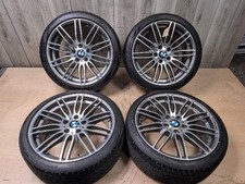 Bmw E90 E91 E92 E93 19 Wheels Rims Set Front 19x8 Et37 Rear 19x9 Et39 Oem