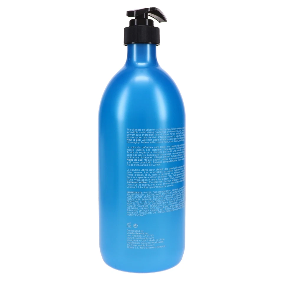 Champú hidratante con ácido hialurónico Luseta 33,8 oz Foto 4 de 4