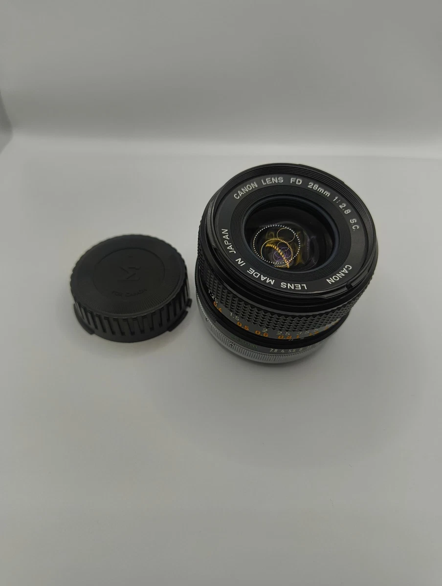 Canon FD f/2.8 Camera Lenses 28mm Focal for sale | eBay