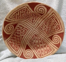 Wonderful Hohokam Red On Buff Replica Reproduction Signed Wayne 